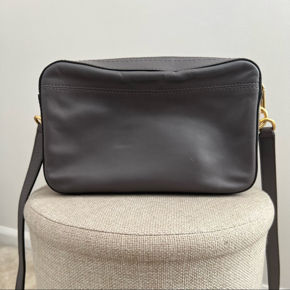 Cole Haan Benson Gray Camera Bag Crossbody Gem